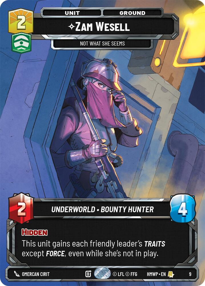 Zam Wesell - Not What She Seems (9) [Homeworlds: Weekly Play Promos]