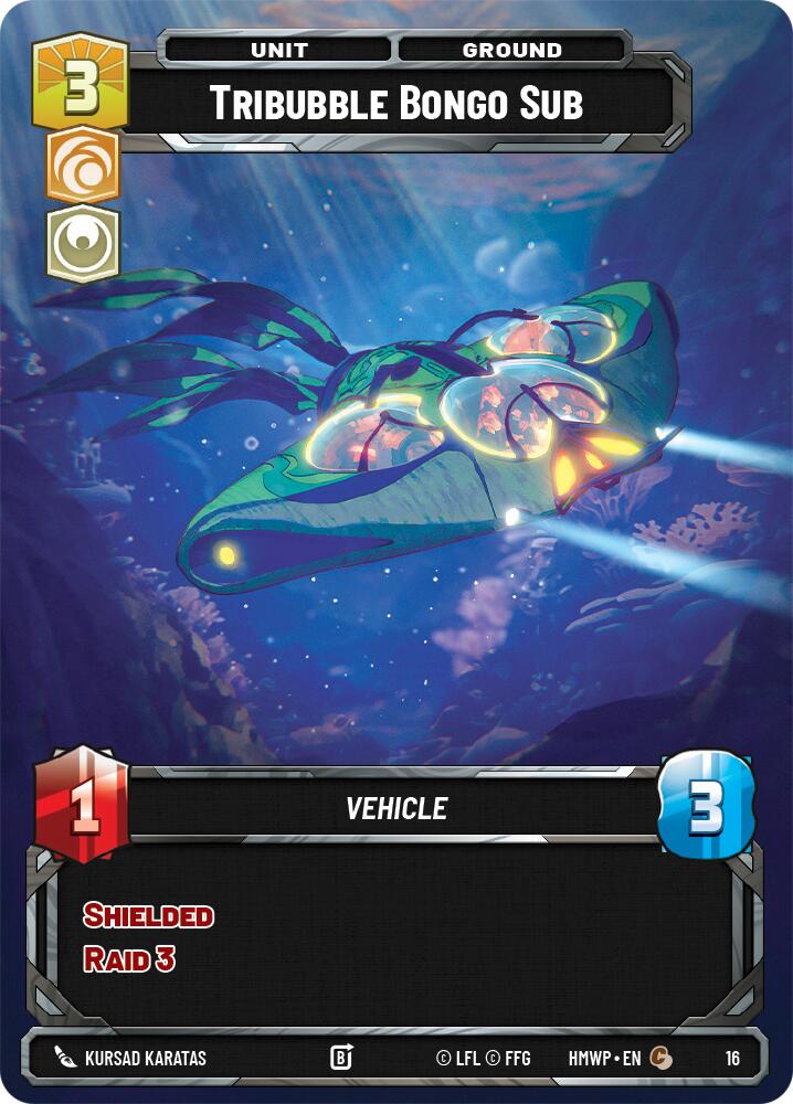 Tribubble Bongo Sub (16) [Homeworlds: Weekly Play Promos]