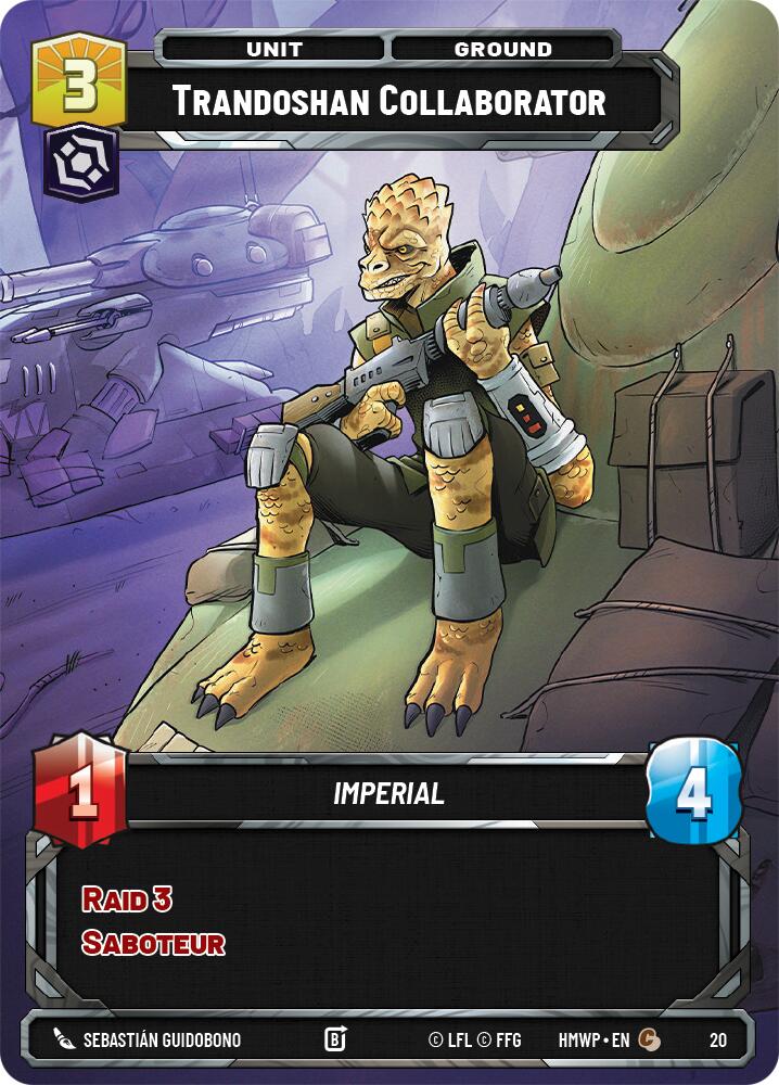 Trandoshan Collaborator (20) [Homeworlds: Weekly Play Promos]