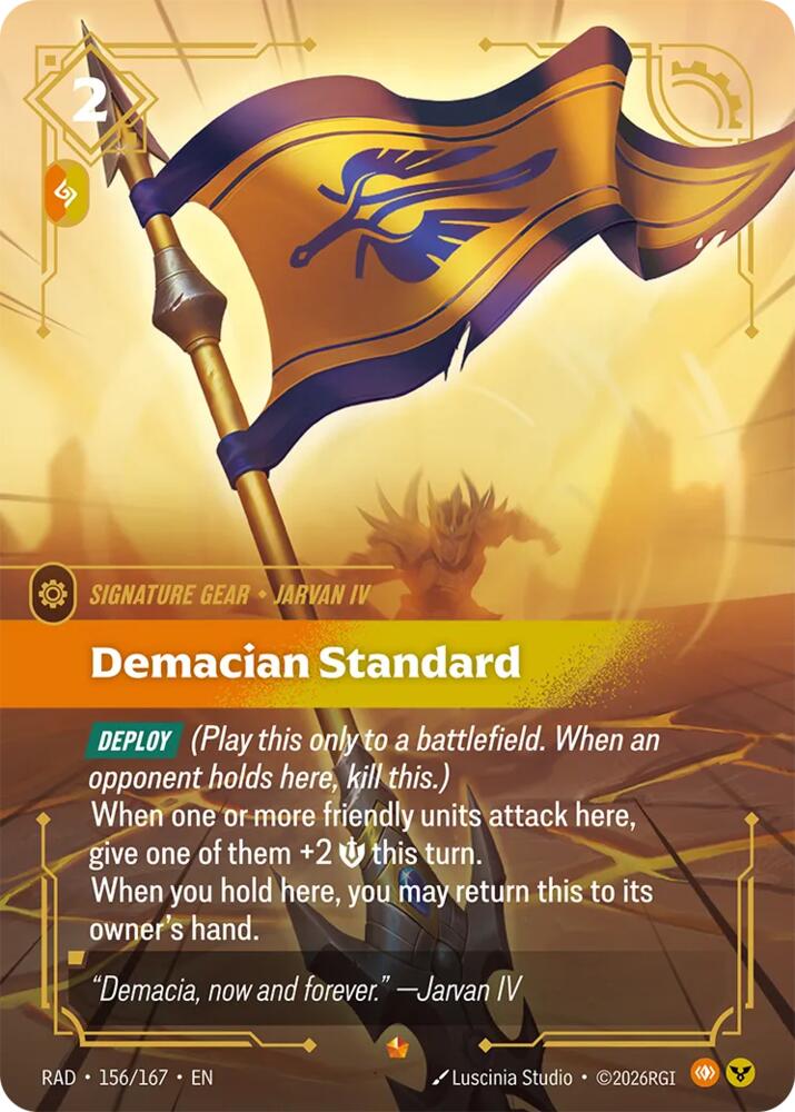 Demacian Standard (156/167) [Radiance]