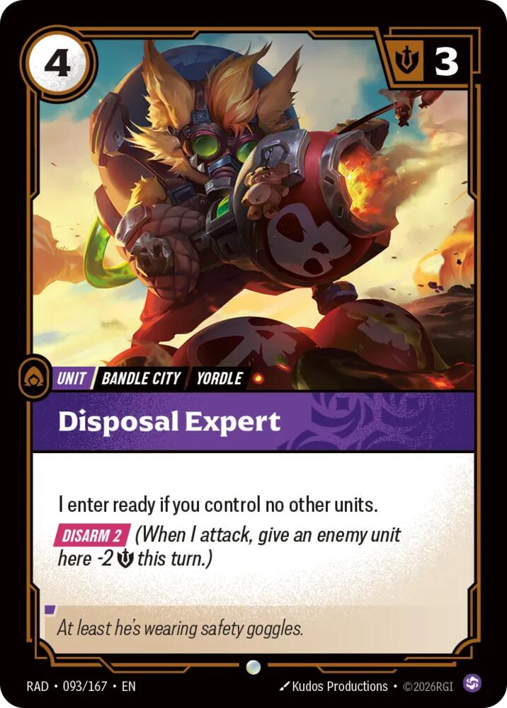 Disposal Expert (093/167) [Radiance]