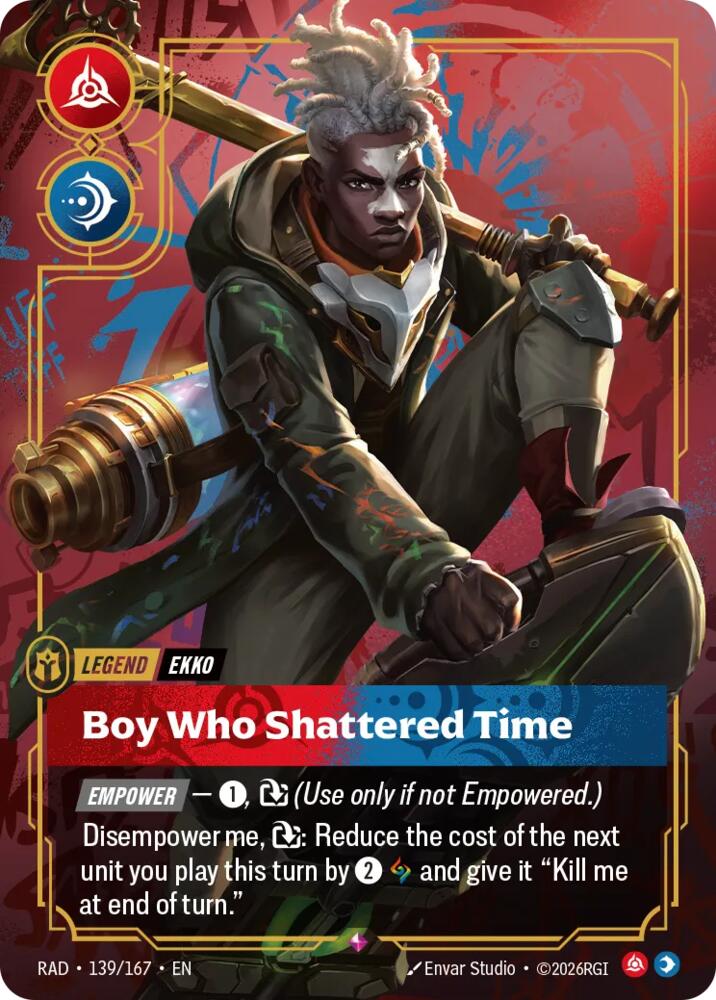 Ekko, Boy Who Shattered Time (139/167) [Radiance]