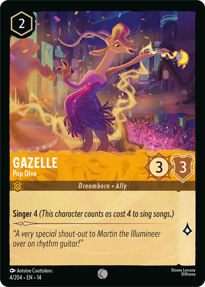 Gazelle - Pop Diva (4/204) [Hyperia City]