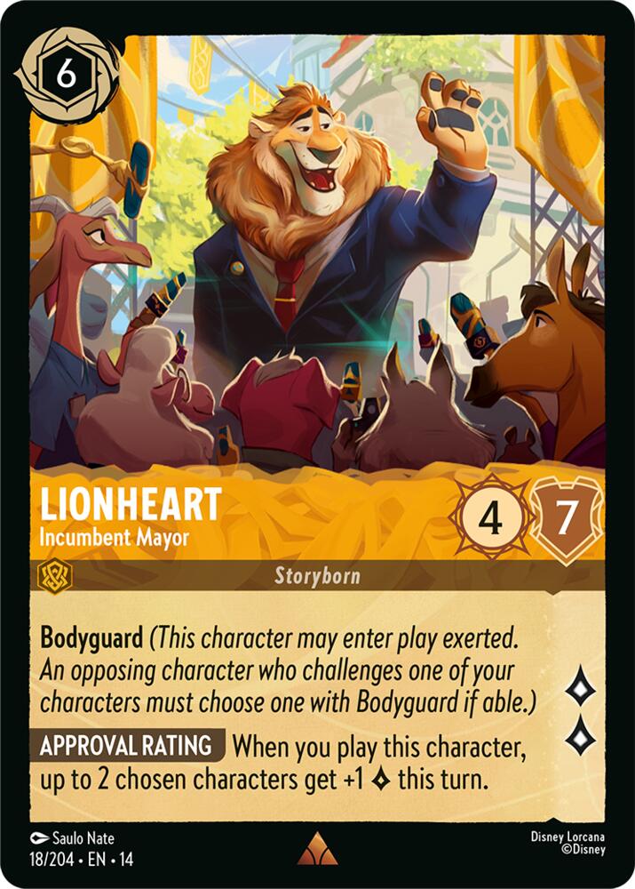 Lionheart - Incumbent Mayor (18/204) [Hyperia City]