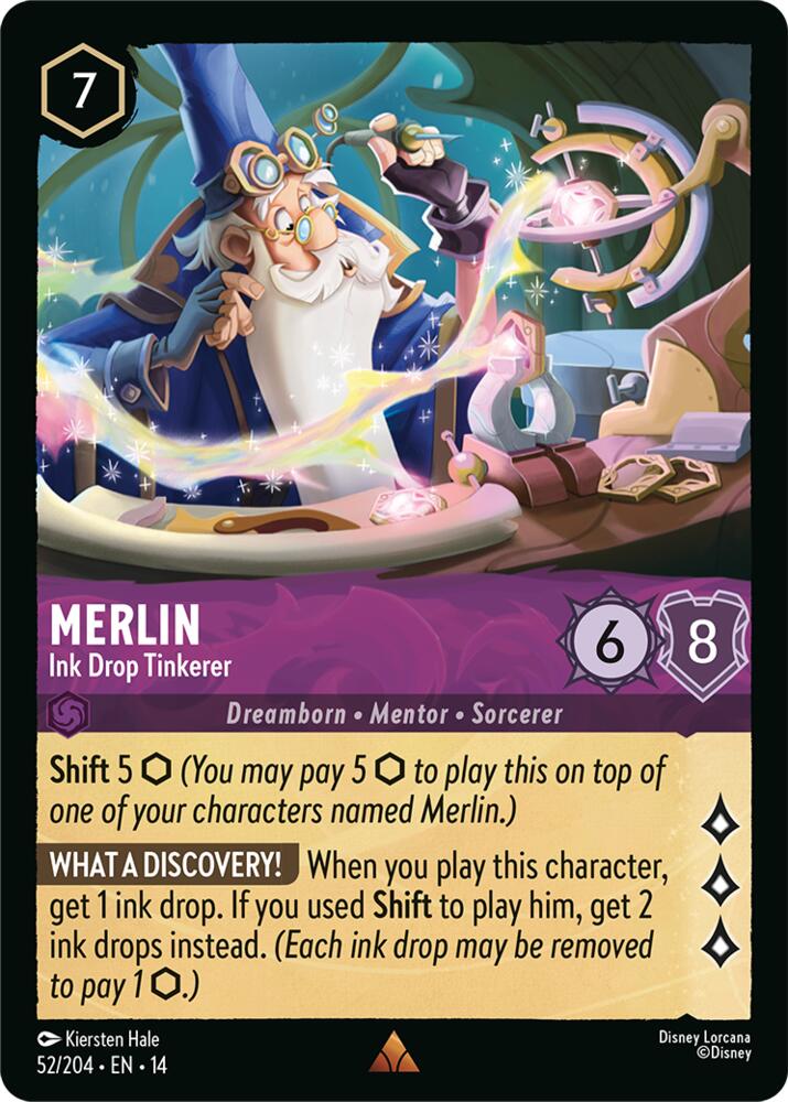 Merlin - Ink Drop Tinkerer (52/204) [Hyperia City]