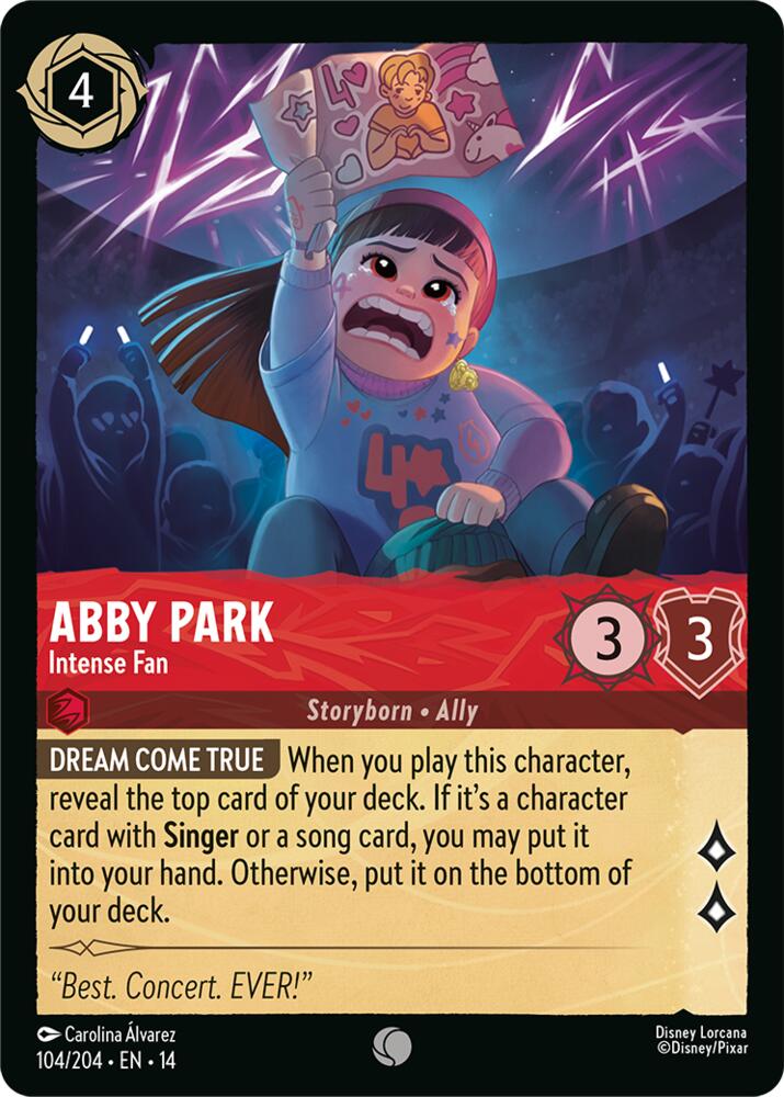 Abby Park - Intense Fan (104/204) [Hyperia City]