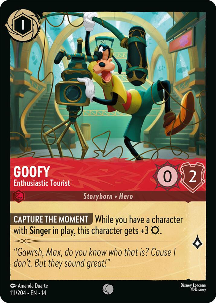 Goofy - Enthusiastic Tourist (111/204) [Hyperia City]