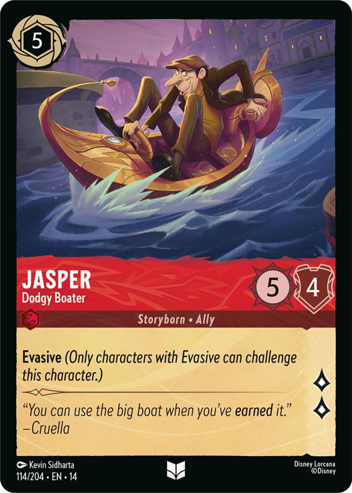 Jasper - Dodgy Boater (114/204) [Hyperia City]