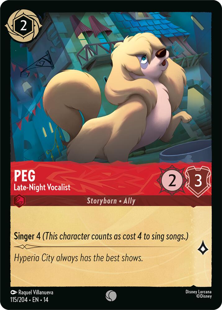 Peg - Late-Night Vocalist (115/204) [Hyperia City]