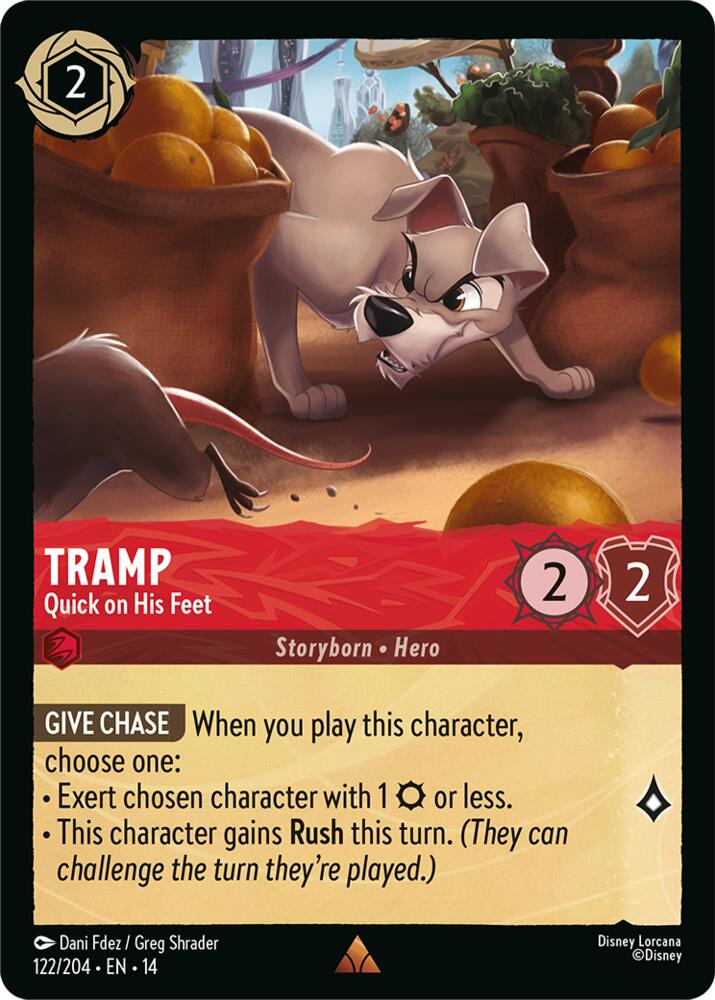 Tramp - Quick on His Feet (122/204) [Hyperia City]