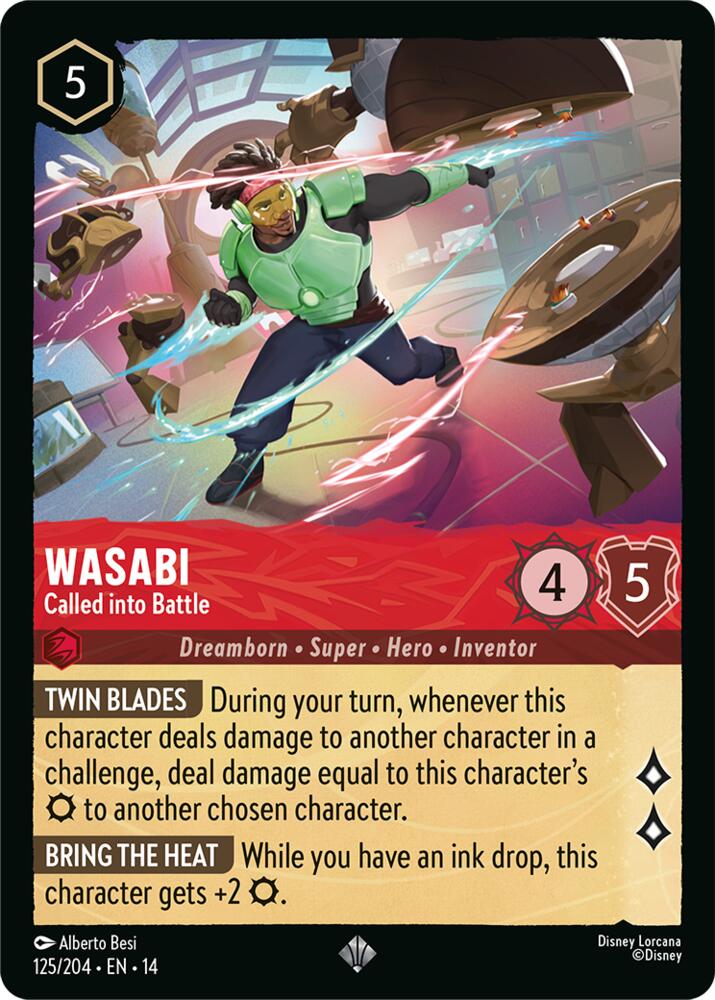 Wasabi - Called into Battle (125/204) [Hyperia City]