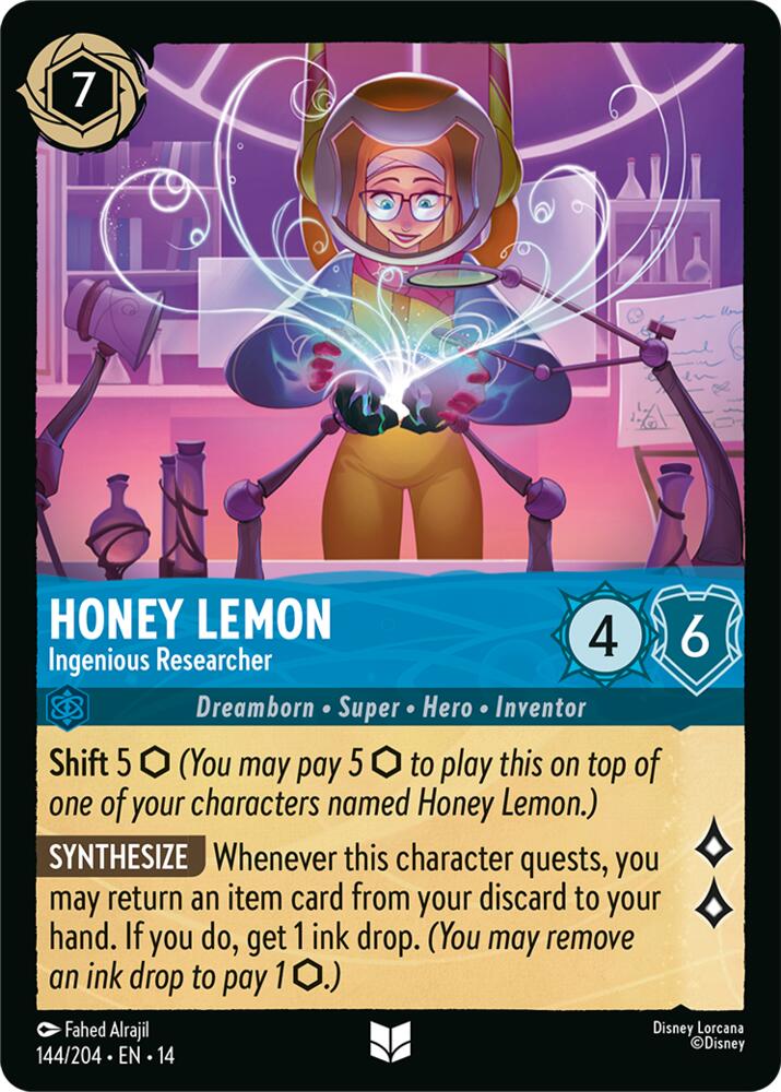 Honey Lemon - Ingenious Researcher (144/204) [Hyperia City]