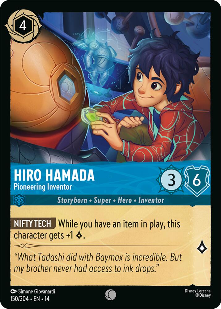 Hiro Hamada - Pioneering Inventor (150/204) [Hyperia City]