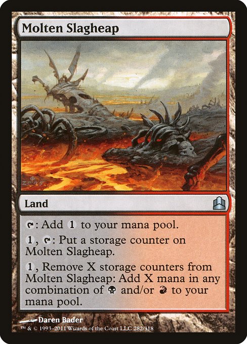 Molten Slagheap (282) [Commander 2011]