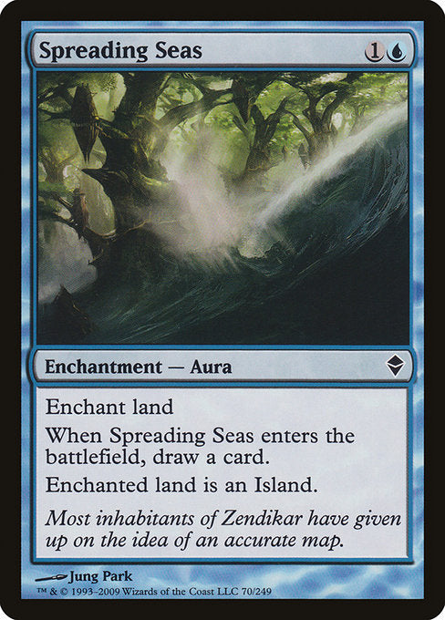 Spreading Seas (70) [Zendikar]