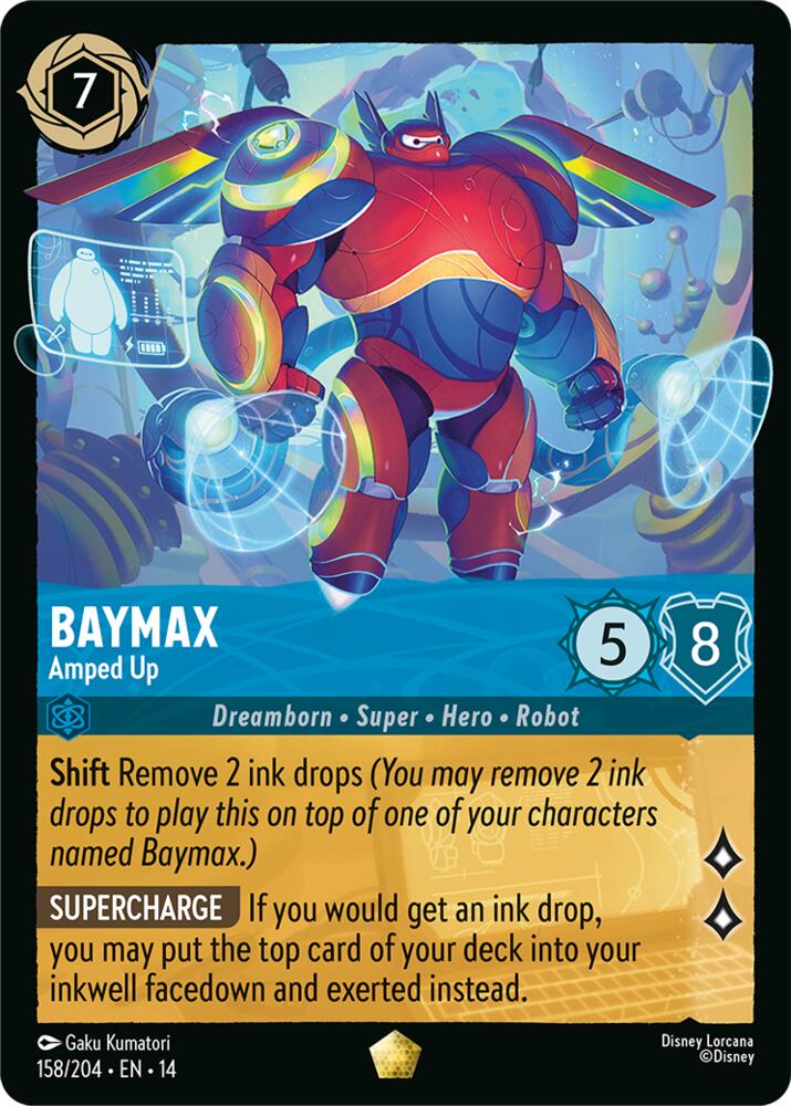 Baymax - Amped Up (158/204) [Hyperia City]