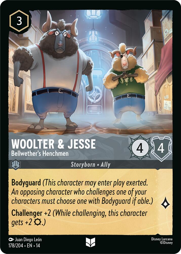 Woolter & Jesse - Bellwether's Henchmen (178/204) [Hyperia City]