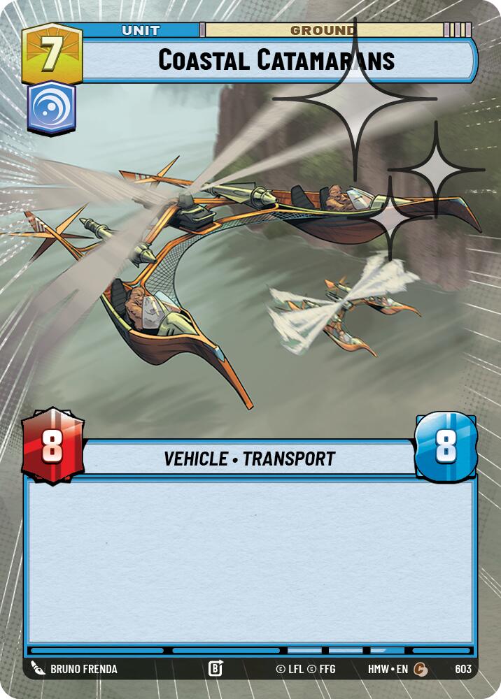 Coastal Catamarans (Hyperspace Foil) (603) [Homeworlds]