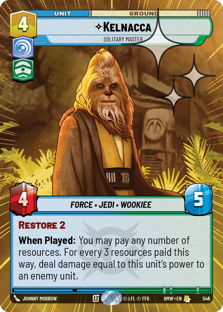 Kelnacca - Solitary Master (Hyperspace Foil) (546) [Homeworlds]
