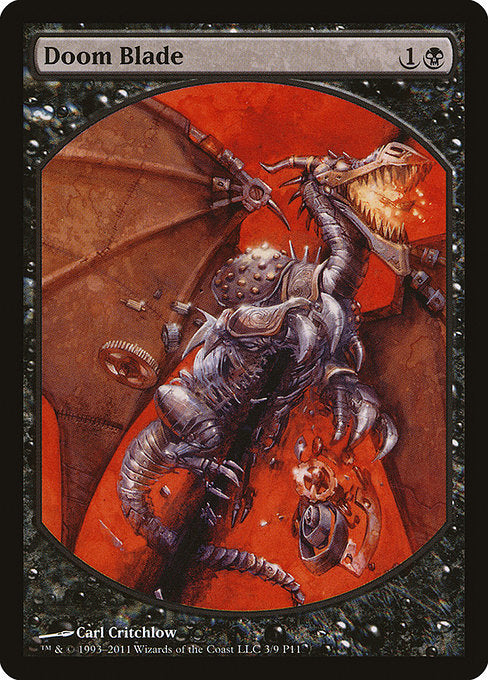 Doom Blade (3) [Magic Player Rewards 2011]
