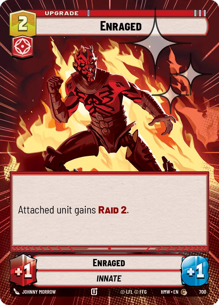 Enraged (Hyperspace Foil) (700) [Homeworlds]