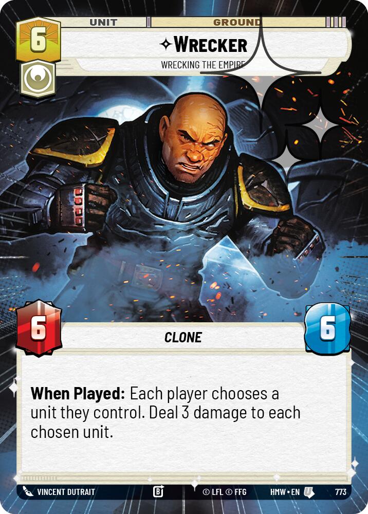 Wrecker - Wrecking the Empire (Hyperspace Foil) (773) [Homeworlds]