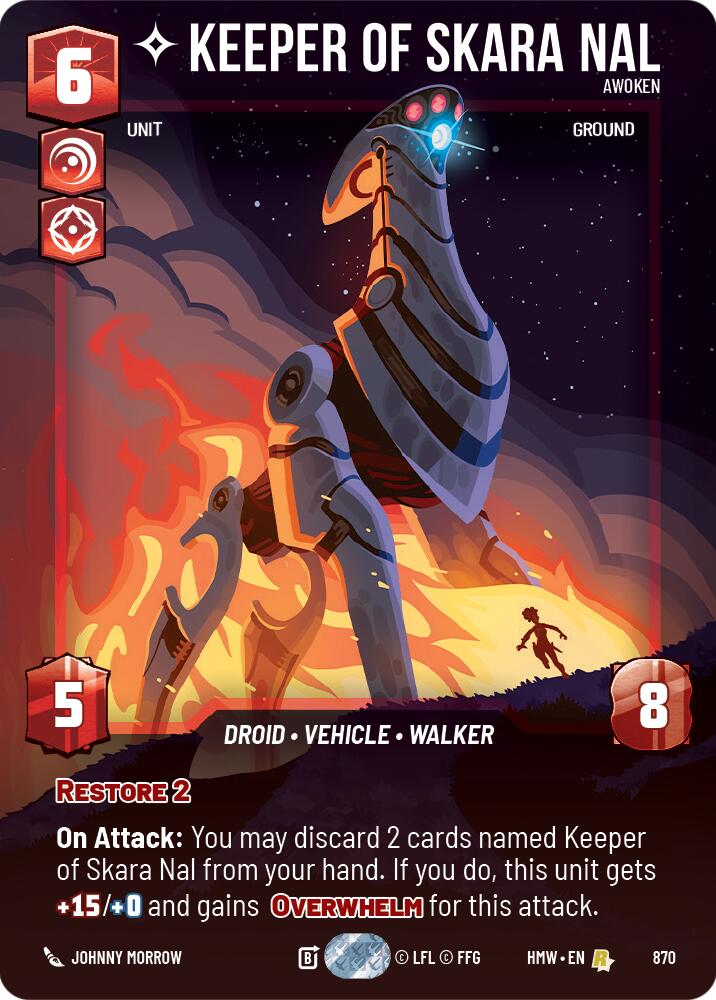 Keeper of Skara Nal - Awoken (Prestige Foil) (870) [Homeworlds]
