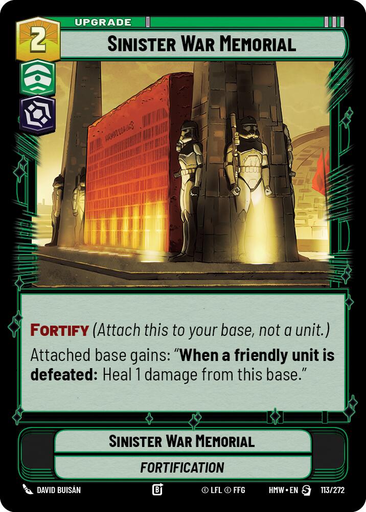 Sinister War Memorial (113/272) [Homeworlds]