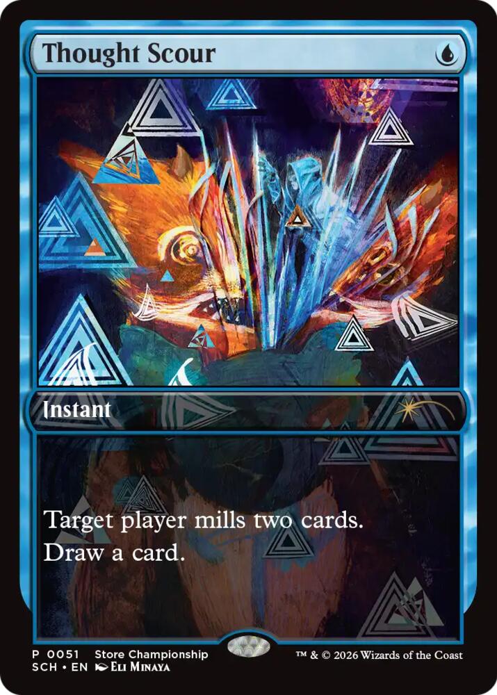 Thought Scour (51) [Game Day Promos]