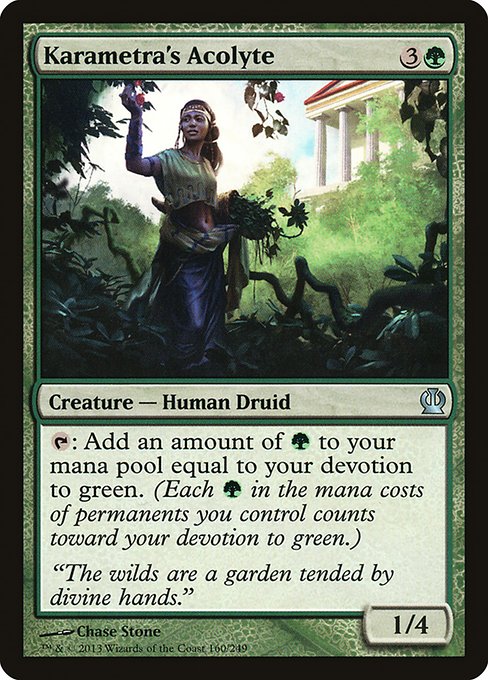 Karametra's Acolyte (160) [Theros]