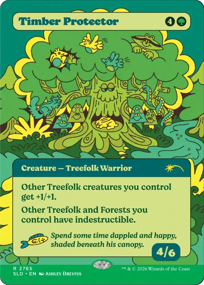 Timber Protector (2765) [Secret Lair Drop]