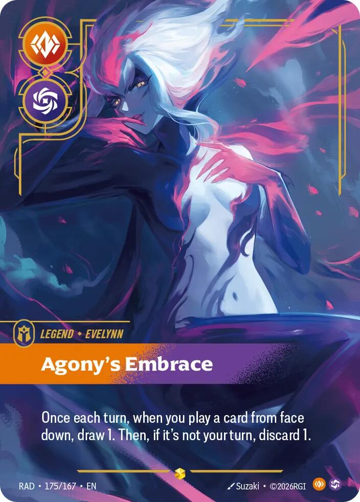 Evelynn, Agony's Embrace (Overnumbered) (175/167) [Radiance]
