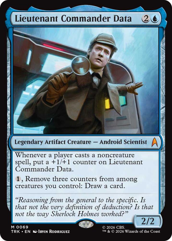 Lieutenant Commander Data (69) [Star Trek]