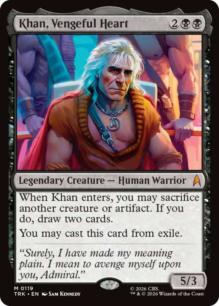 Khan, Vengeful Heart (119) [Star Trek]