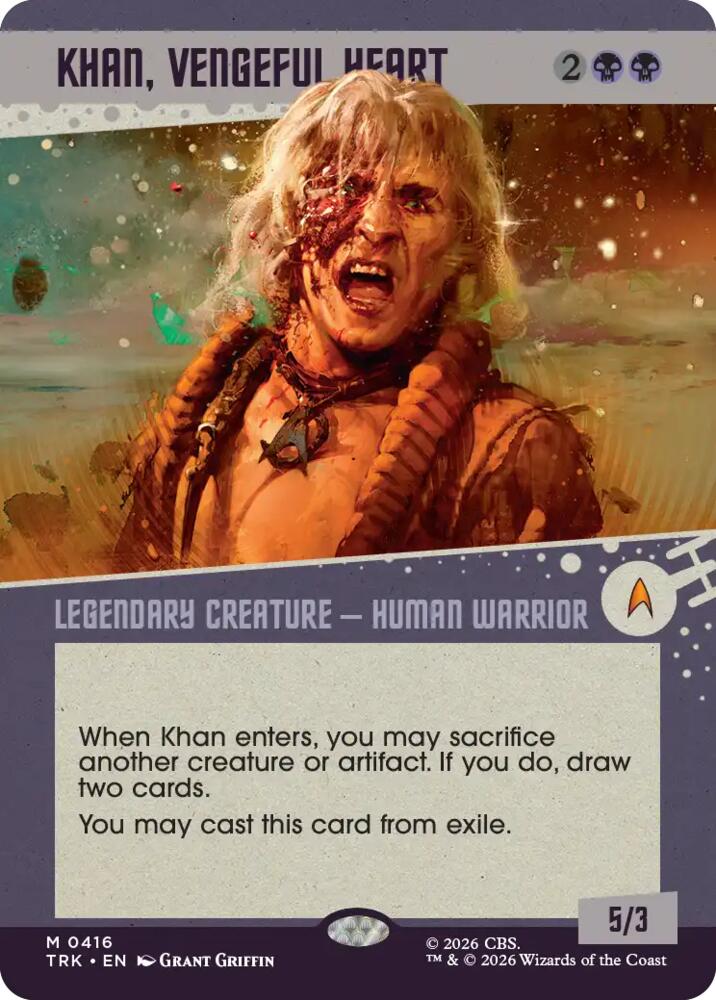 Khan, Vengeful Heart (Showcase) (416) [Star Trek]