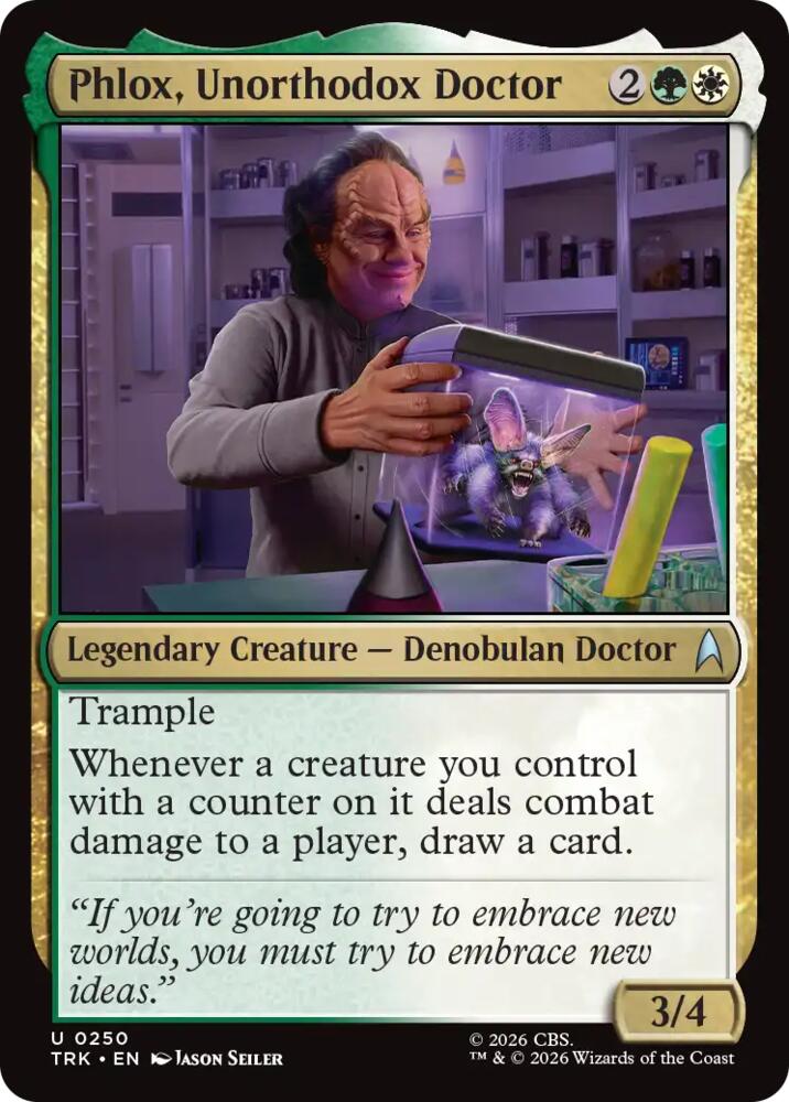 Phlox, Unorthodox Doctor (250) [Star Trek]