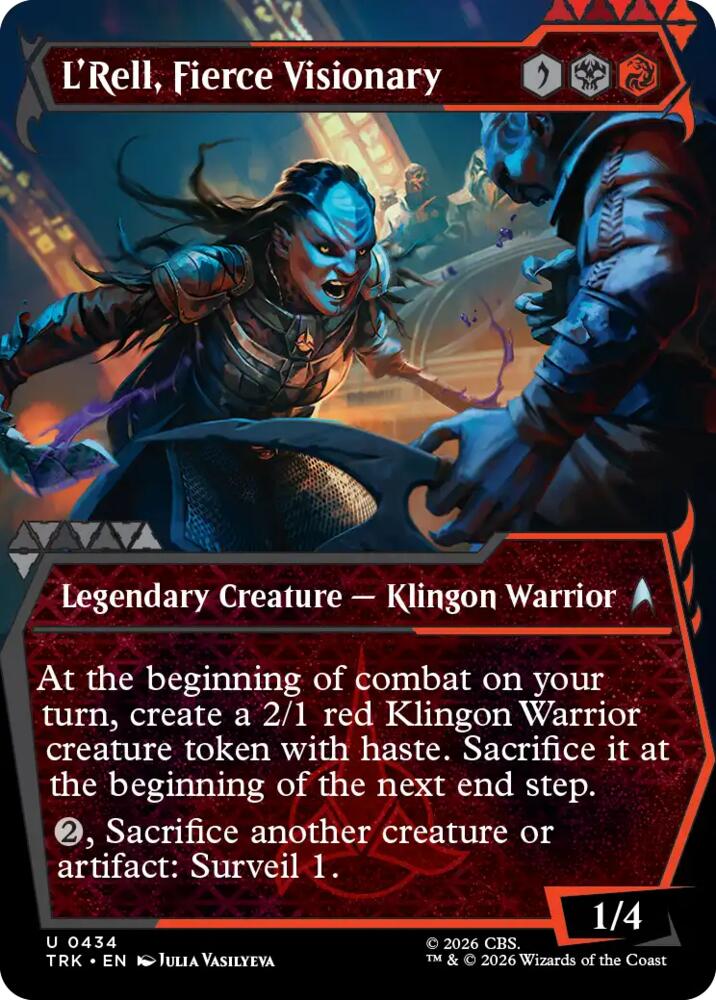 L'Rell, Fierce Visionary (Showcase) (434) [Star Trek]