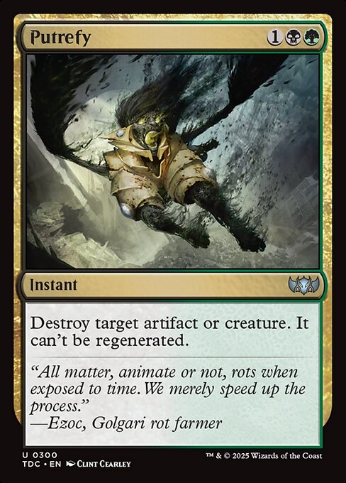 Putrefy (300) [Tarkir: Dragonstorm Commander]