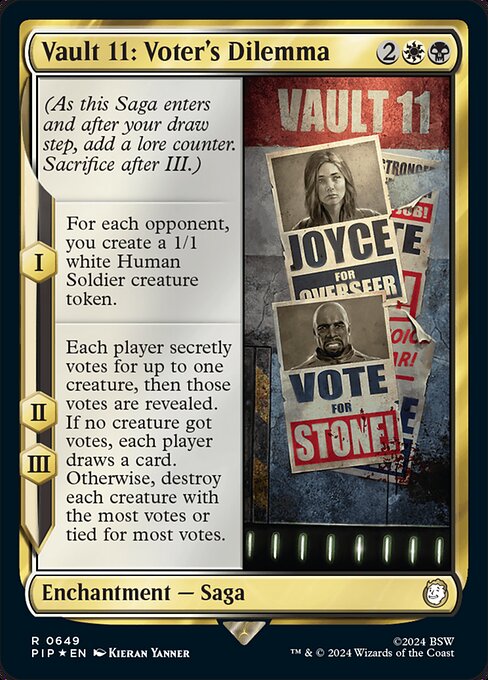 Vault 11: Voter's Dilemma (649) [Fallout]