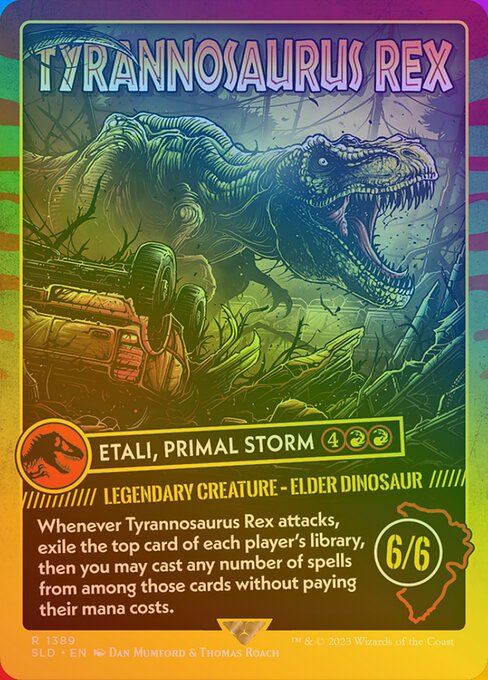 Etali, Primal Storm (1389★) [Secret Lair Drop] [Borderless]