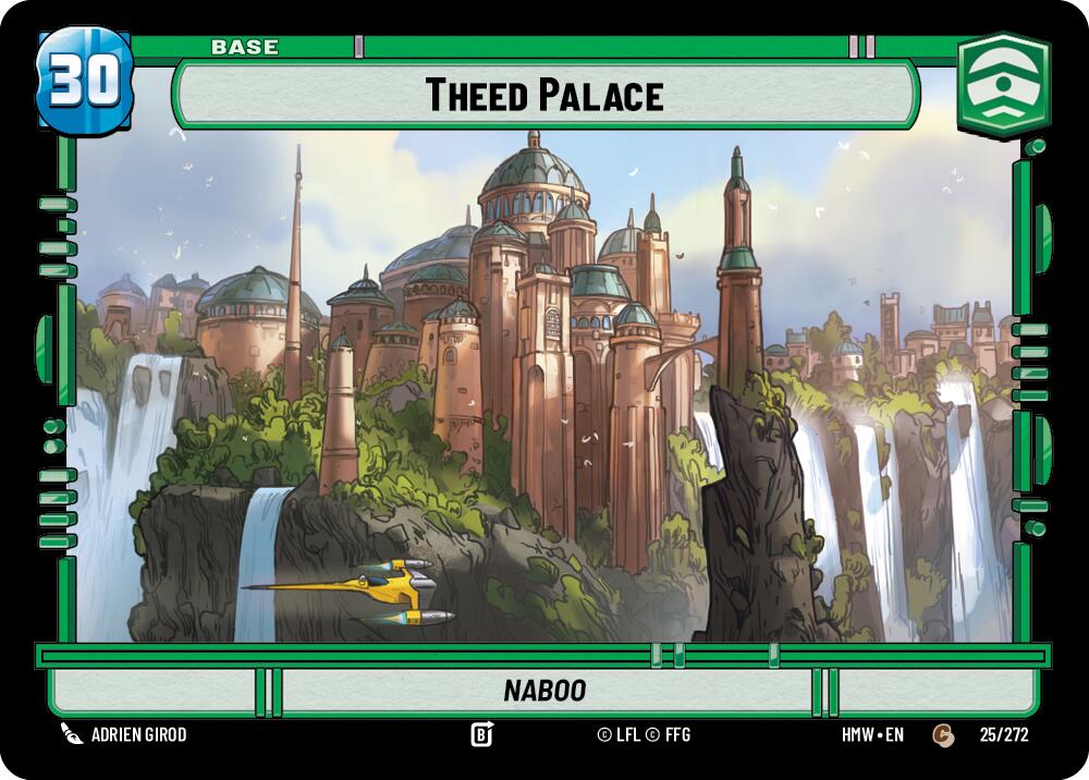 Theed Palace // Shield (25/272 // T01/05) [Homeworlds]