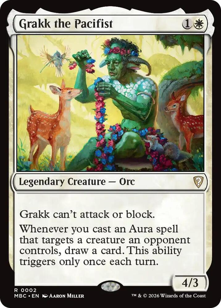 Grakk the Pacifist (2) [Mystery Booster Commander Edition]