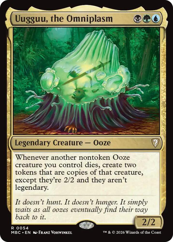 Uugguu, the Omniplasm (54) [Mystery Booster Commander Edition]