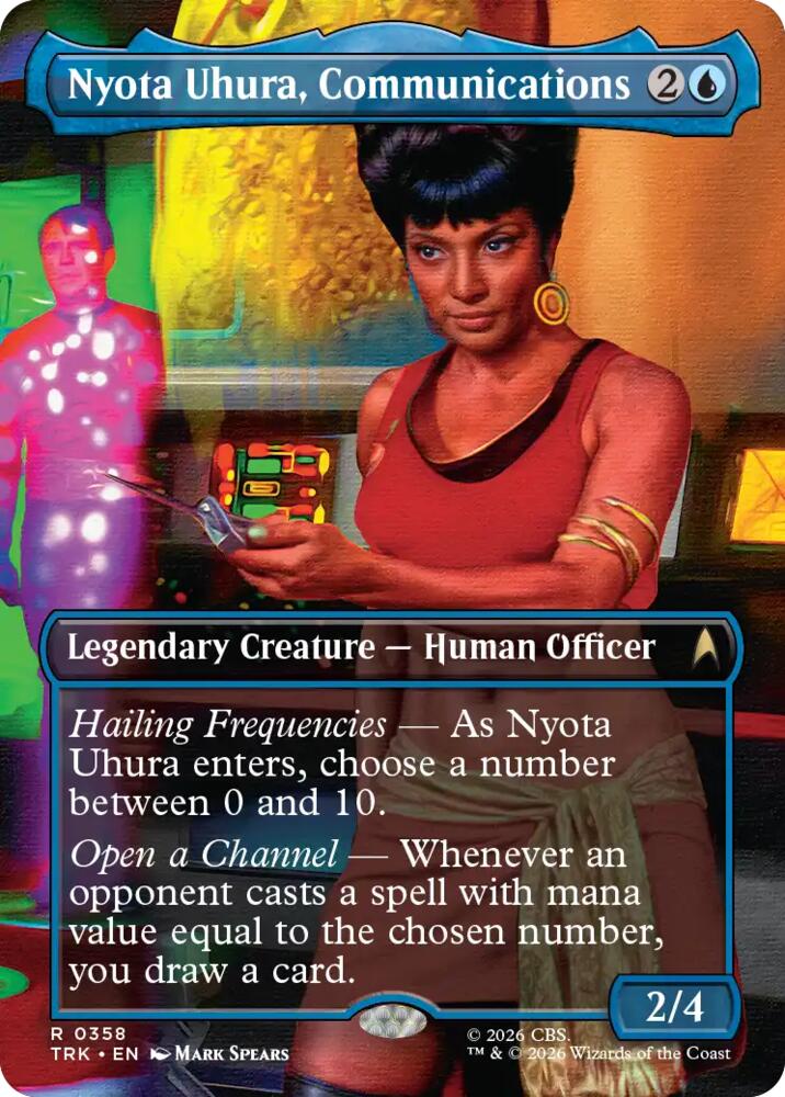 Nyota Uhura, Communications (Borderless) (358) [Star Trek]