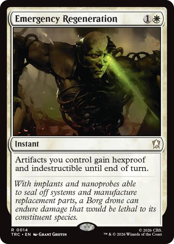 Emergency Regeneration (Surge Foil) (14) [Star Trek Commander]
