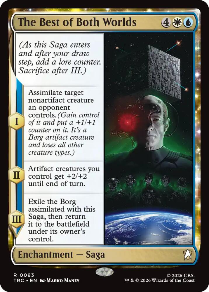 The Best of Both Worlds (Surge Foil) (83) [Star Trek Commander]