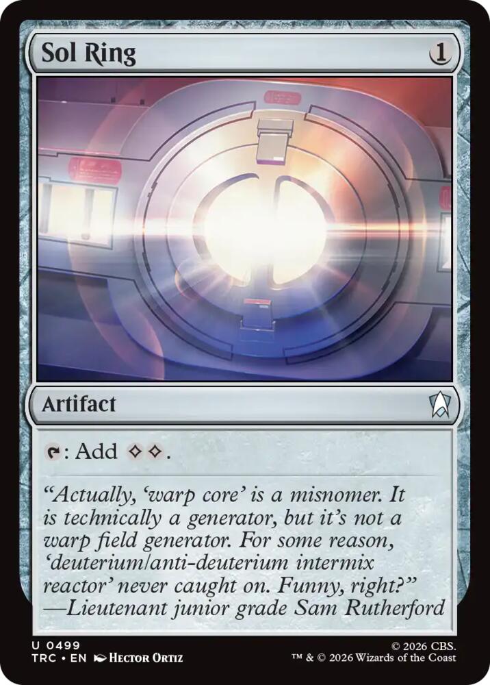 Sol Ring (499) [Star Trek Commander]