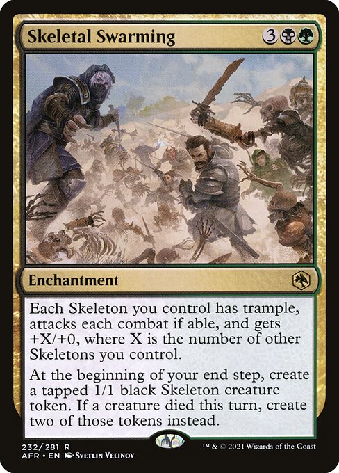 Skeletal Swarming (232) [Adventures in the Forgotten Realms]