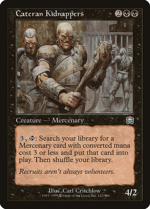 Cateran Kidnappers (122) [Mercadian Masques]