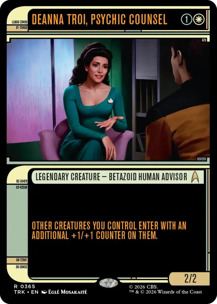 Deanna Troi, Psychic Counsel (Showcase) (365) [Star Trek]